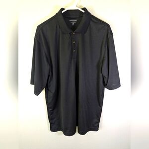 COPY - Pebble Beach black polo mens shirt size L